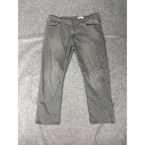 Wrangler Men Straight Fit Gray Denim Jeans Size 38x30